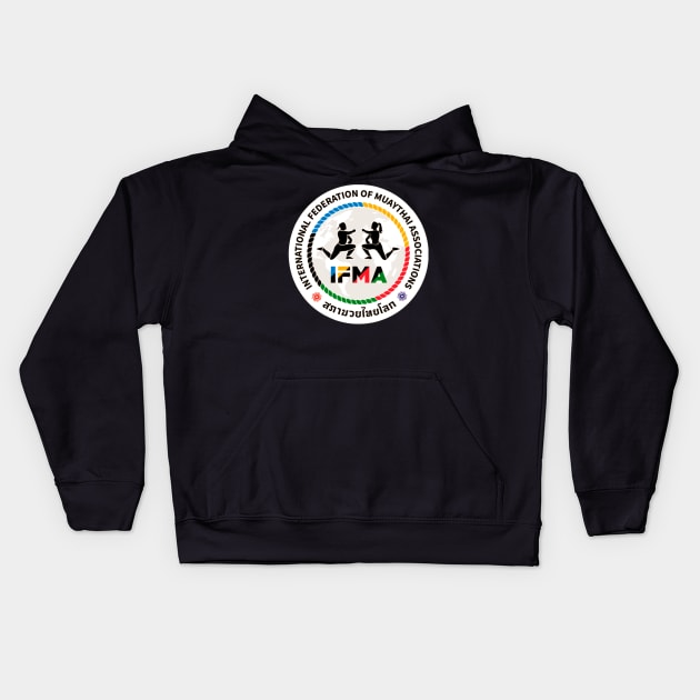 IFMA International Federation of Muay Thai Kids Hoodie by FightIsRight